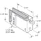 Prime-Line 1-1/4 in. Steel Ball Bearing Sliding Door Roller Assembly, for Nu-Air Doors (Single Pack) D 1762 - alternate 2